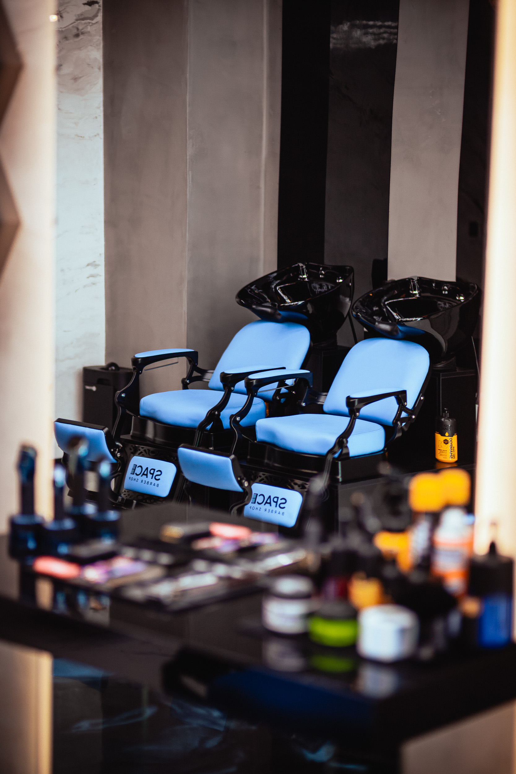 Barberské kreslo v Space Barber Trenčín